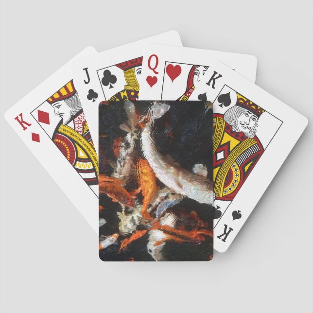 Baralho Koi Carp Playing Cards (Verso)