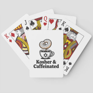 Baralho Kosher e Cafeinado Cafeína Café Judeu Hanukkah