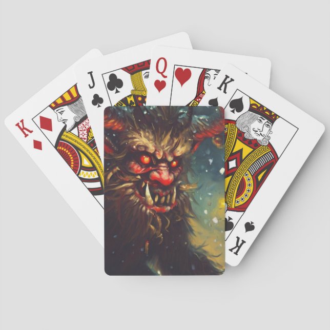 Baralho Krampus Natal (4) (Verso)
