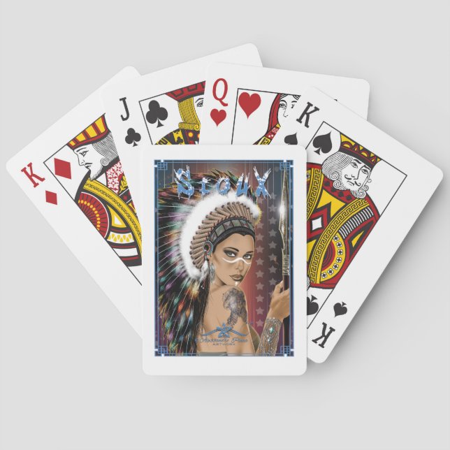 Baralho Lady Sioux (Verso)