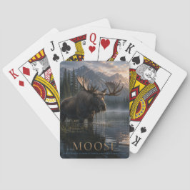 Baralho Lago Moose Mountain POKER ANIMALS