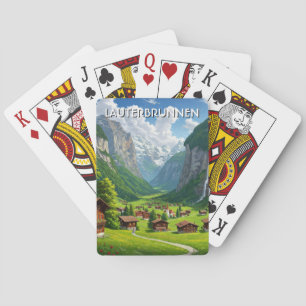Baralho Lauterbrunnen Viagens Suíça