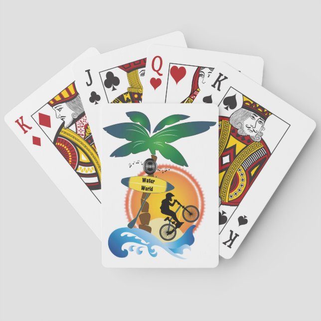 Baralho Le Monde de la glisse (Verso)