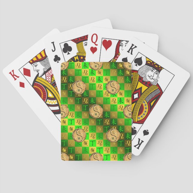 Baralho Leão & Cabra de Fogo (Verso)