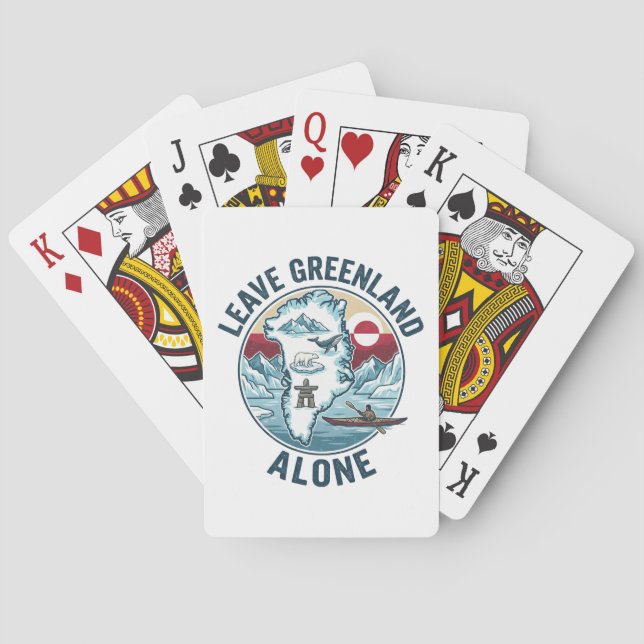 Baralho Leave Greenland Alone (Verso)