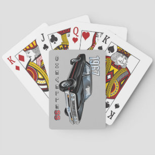 Baralho Legal Vintage Black 1967 Chevy Chevelle SS