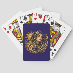 Baralho Leitor de Cartas de Tarot Místico & Astronomia Sol