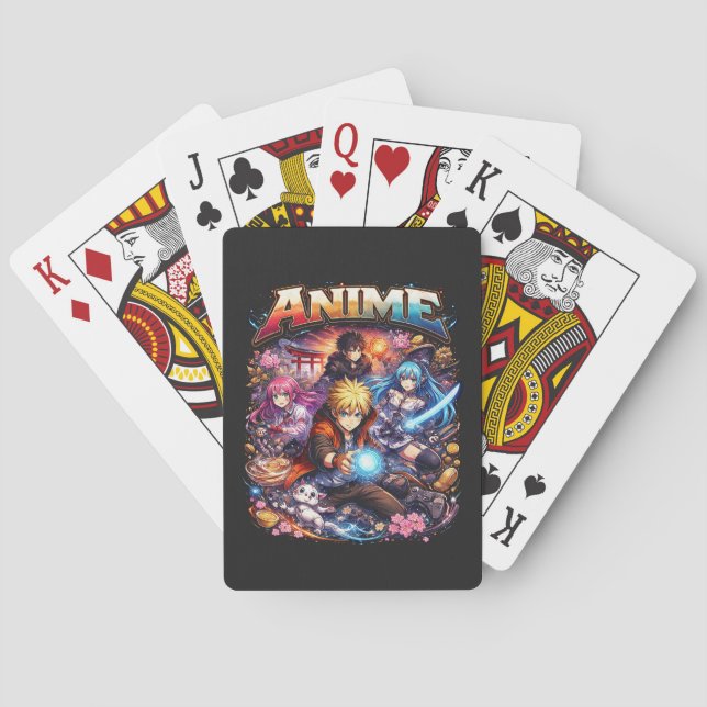 Baralho Lendas do Anime (Verso)