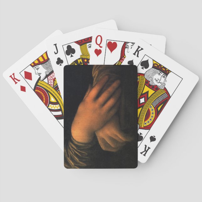 Baralho Leonardo da Vinci Mona Lisa Mega Cartões (Verso)