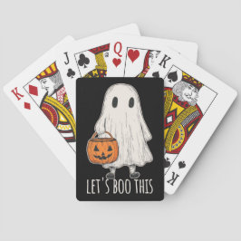Baralho Let's Boo This Fun Ghost Trick or Treat