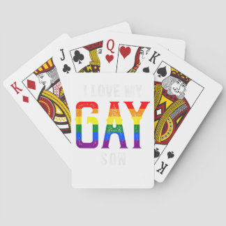 Baralho LGBT Love Gay Son - Orgulho gay Outfit Orgulho gay