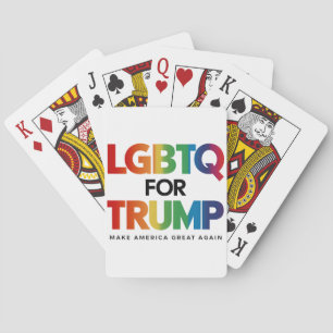 BARALHO LGBTQ PARA TRUMP GAY LESBIAN PARA TRUMP 2024