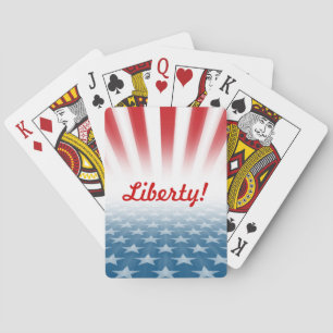 Baralho "Liberty!" on a Star & Stripes