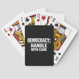 Baralho Lide com a Democracia com Cuidado