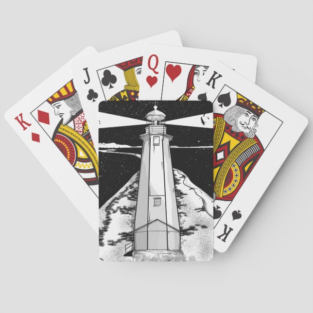 Baralho Lifhthouse Nelson Nova Zelândia (Verso)