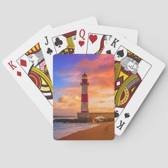 Baralho Lighthouses | Itapuã Lighthouse Bahia Brazil (Verso)