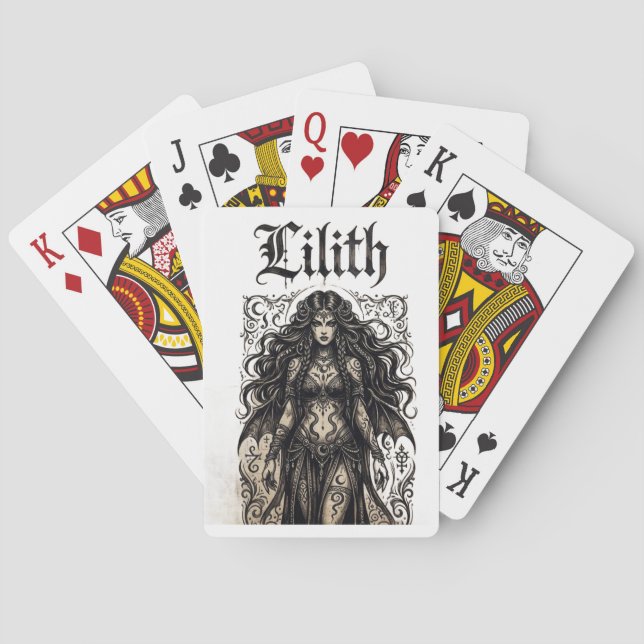Baralho lilith  (Verso)