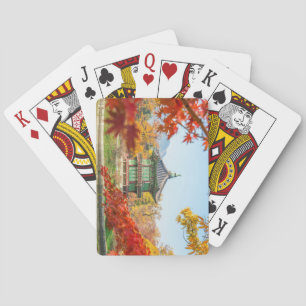 Baralho Linda Pagoda Gyeongbokgung Seul Coreia