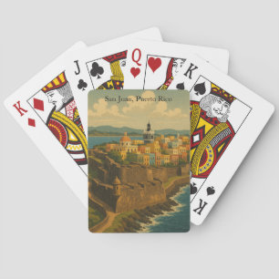 Baralho Linda San Juan Porto Rico Arte Retroativa
