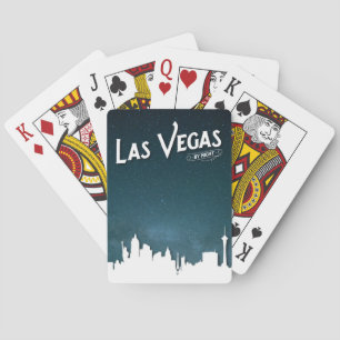 Baralho Linhas de horizonte de Las Vegas à noite, Las Veg