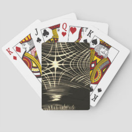 Baralho Linhas Khaki que se repetem em onda e cruzam