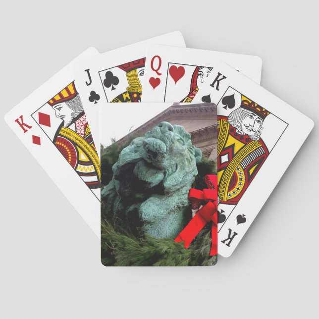 Baralho Lion do Sul no Instituto de Arte de Chicago (Verso)