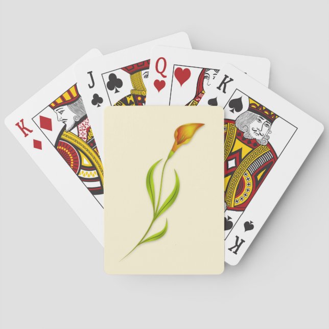 Baralho Lírio Art Nouveau (Verso)