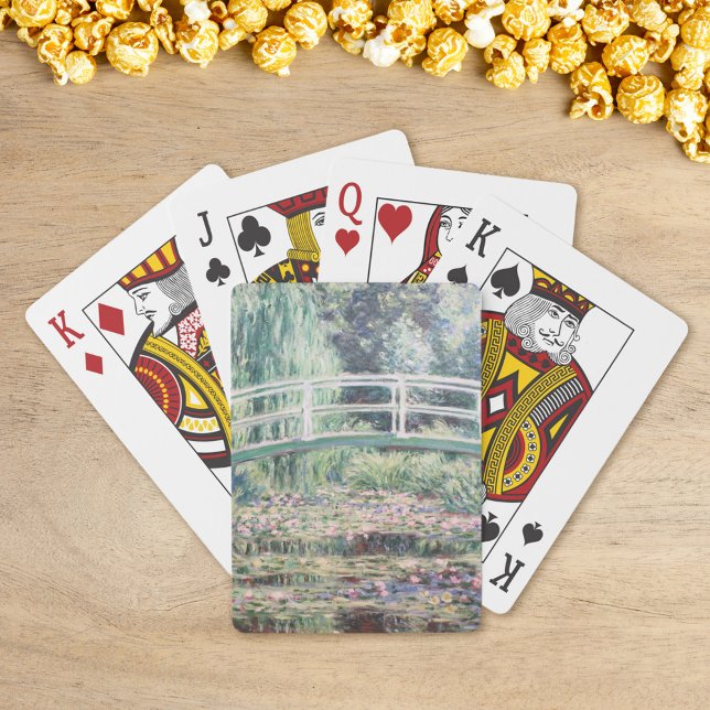 Baralho Lírios de Água Brancos | Claude Monet (Criador carregado)