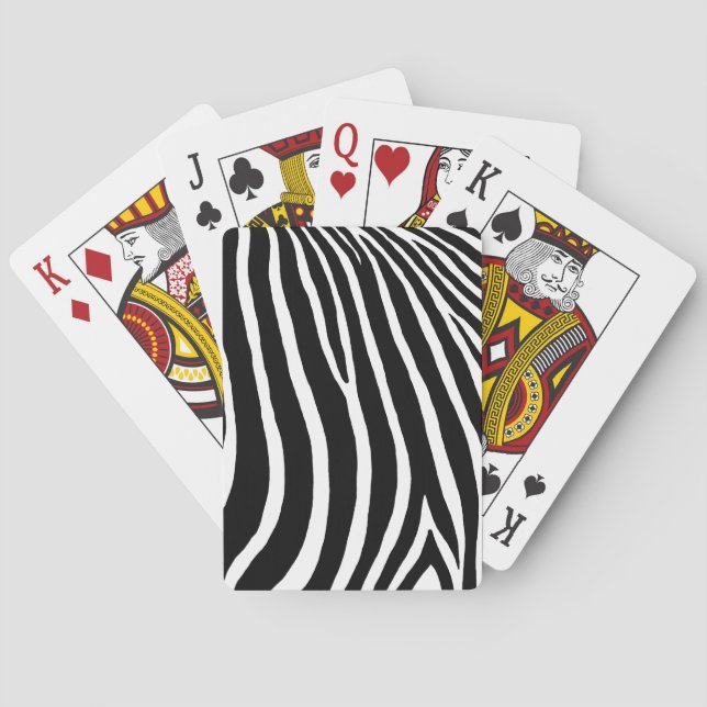 Baralho Listras de Zebra  (Verso)