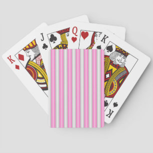 Baralho Listras Rosa Neon Modernas com Efeito 3D