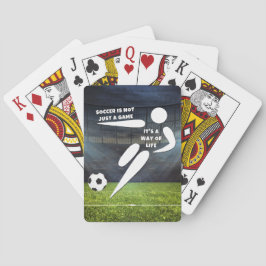 Baralho Live the Soccer Life Basic Dark T Shirt