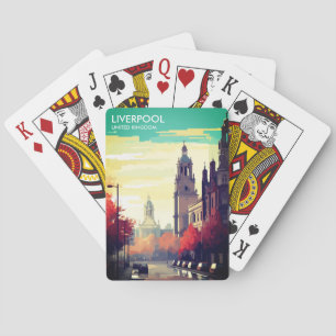 Baralho Liverpool United Kingdom Viagem