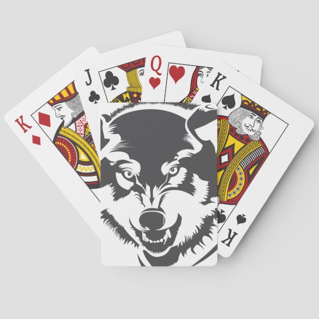 Baralho Lobo (Verso)