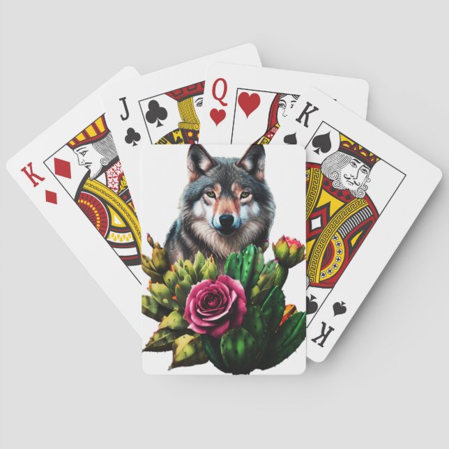 Baralho Lobo Três (Verso)