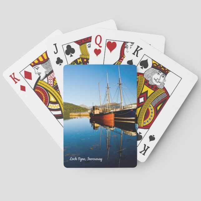 Baralho Loch Fyne, Scotland Playing Cards (Verso)