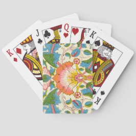 Baralho Lodden Rosa (por William Morris)