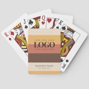 Baralho Logotipo da empresa personalizada Lista retrorativ
