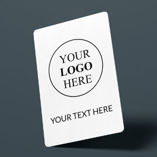 Baralho Logotipo de Promocional personalizado - Sem pedido