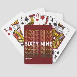 Baralho Logotipo "DESIGNS SIXTININE"