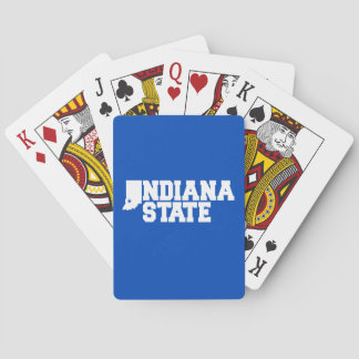 Baralho Logotipo do Estado de Indiana
