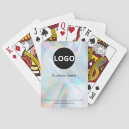 Baralho Logotipo Holográfico Personalizado
