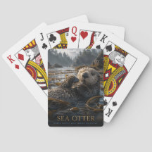 Lontra Marinha Floresta de Kelp ANIMALS Poker