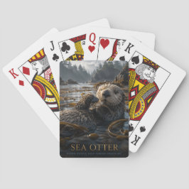 Baralho Lontra Marinha Floresta de Kelp ANIMALS Poker
