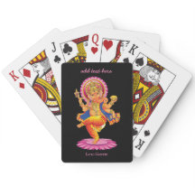 Lord Ganesh, da Índia, jogando cartas