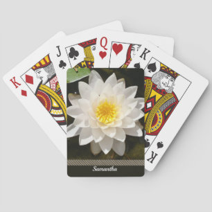 Baralho Lotus Waterlily Branco Flutuante