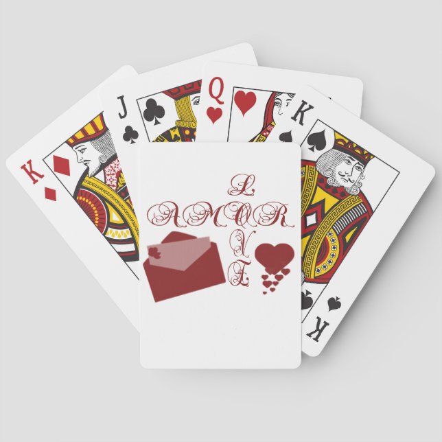 Baralho Love Amor Namorados Design (Verso)