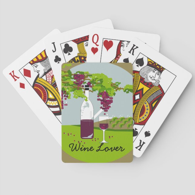 BARALHO LOVER CHIC PLAYCARDS_WINE (Verso)