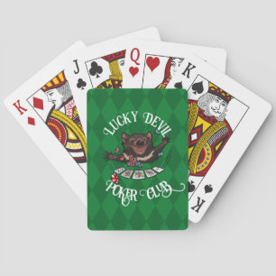 Baralho Lucky Devil Poker Club Engraçado Tasmânia Devil Ar