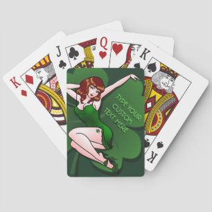 Baralho Lucky Playing Cards Lady Luck Personalized Cards