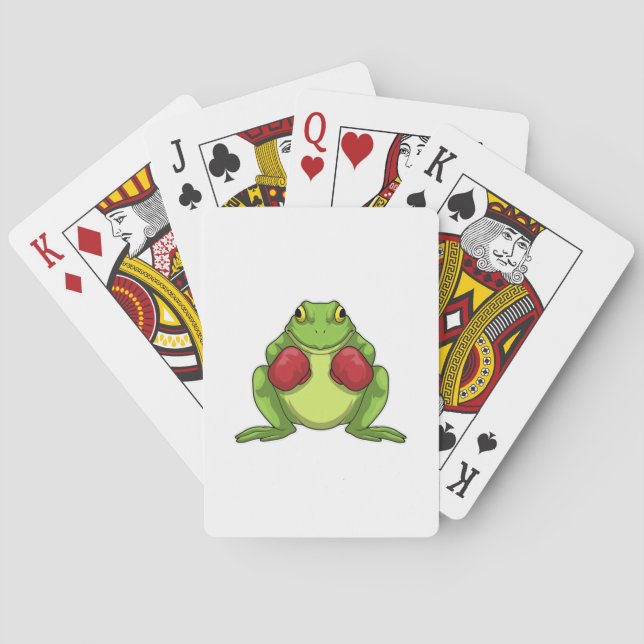 Baralho Luvas de boxe Frog Boxer (Verso)